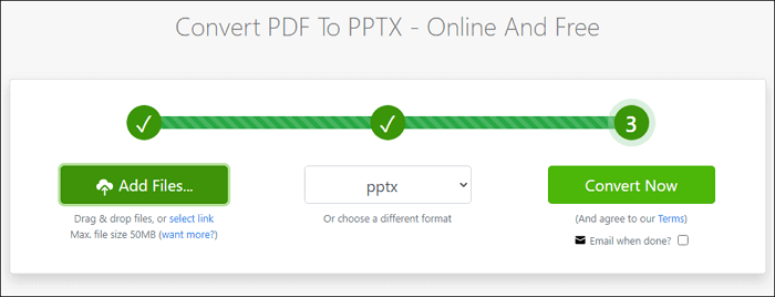 free convert pdf to ppt online