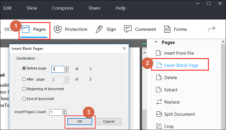 foxit add pages to pdf