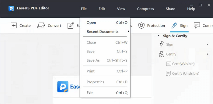 edit open in pdf